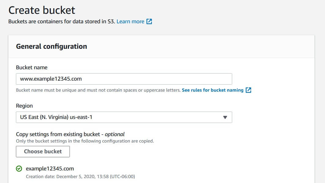 Redirect AWS Route 53 www subdomain for static site