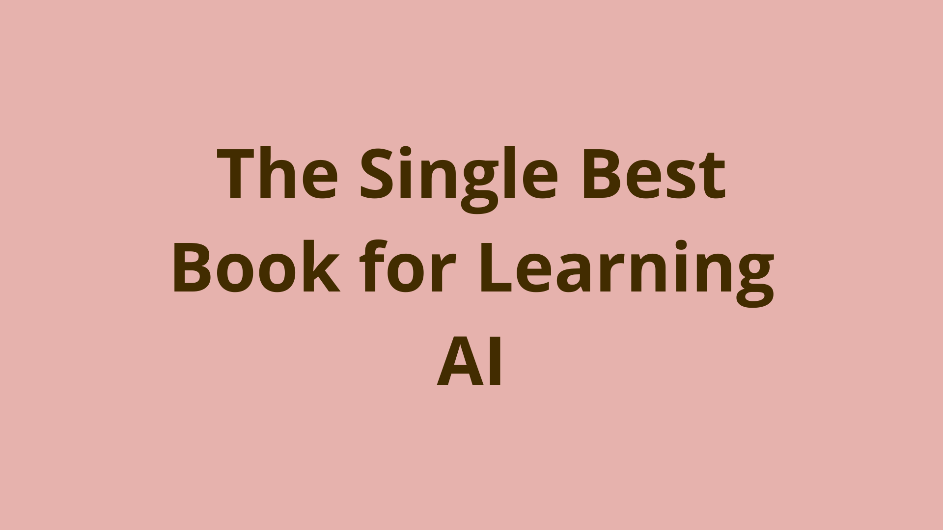 Image of "Artificial Intelligence: A Modern Approach" is the #1 Best Book to Learn AI