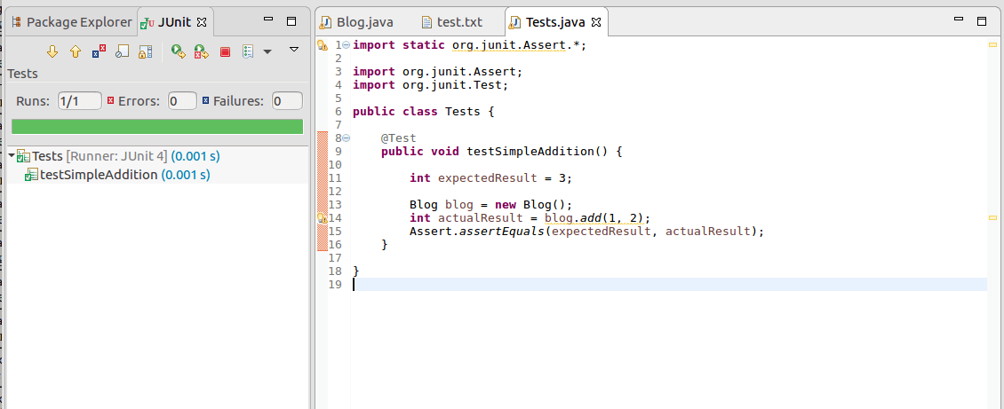 case in java