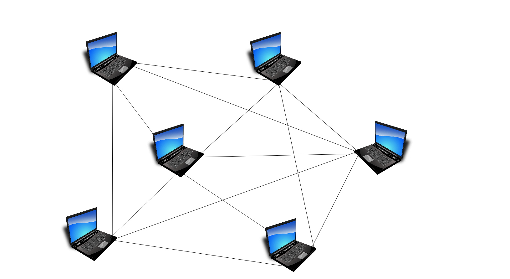 Peer-to-peer network architecture