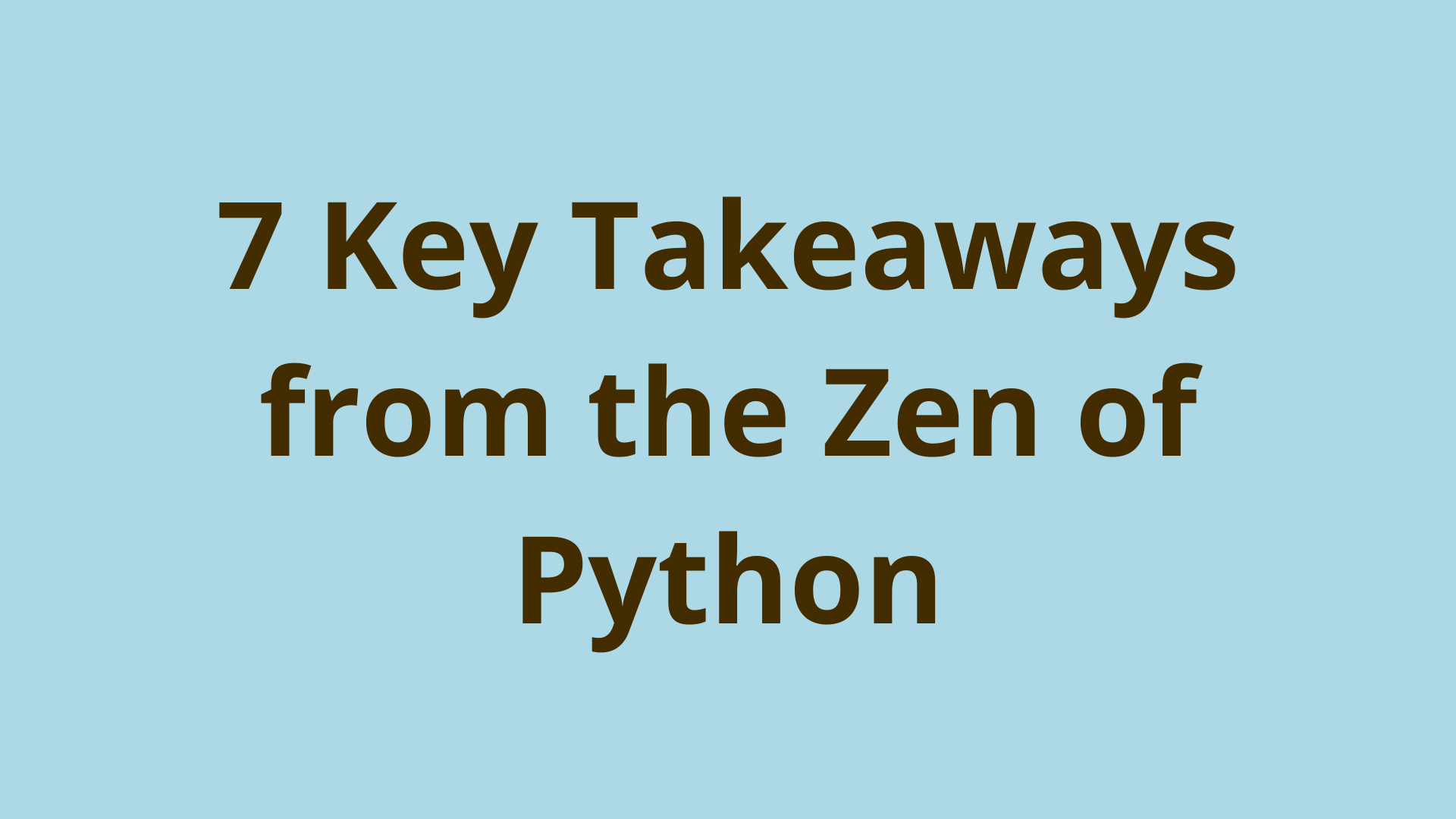 rthe zen of python